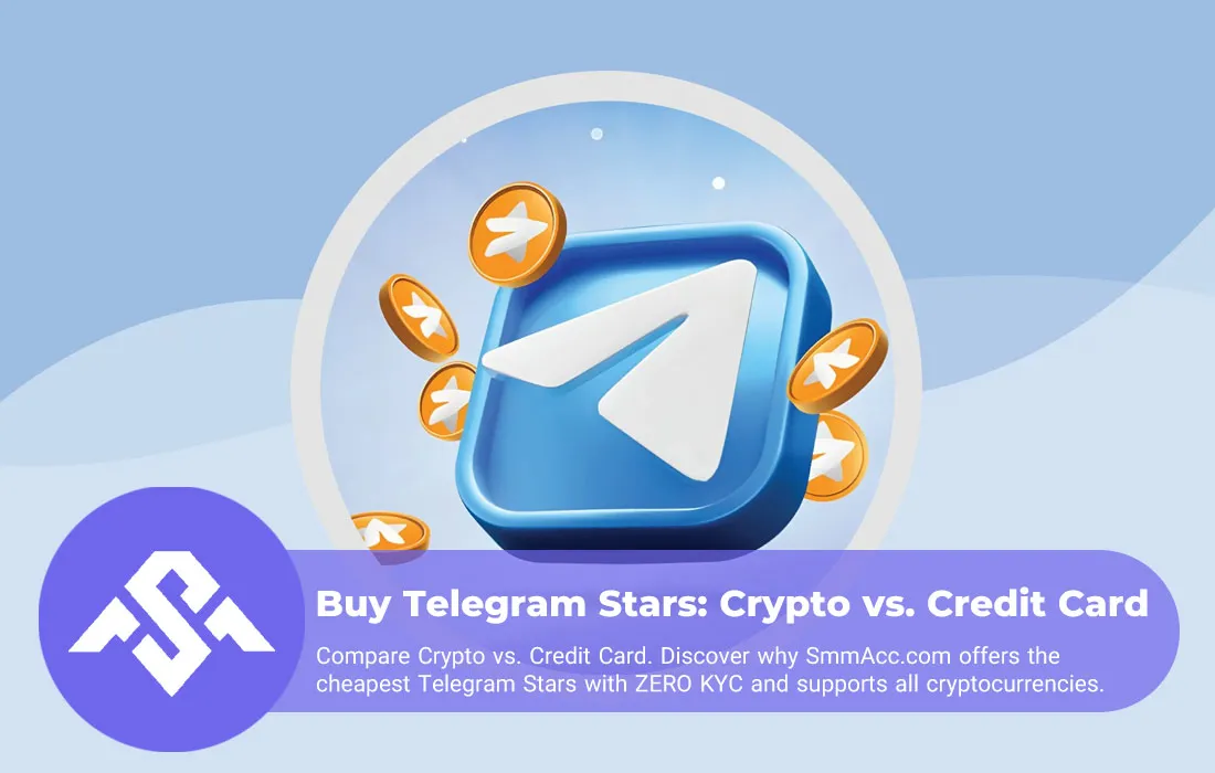 Buy Telegram Stars: Crypto vs. Credit Card